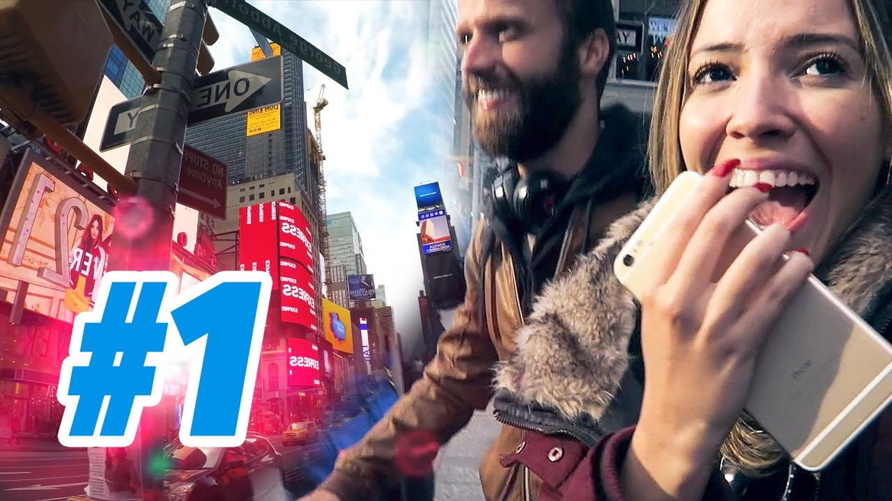 CHEGUEI NEW YORK !