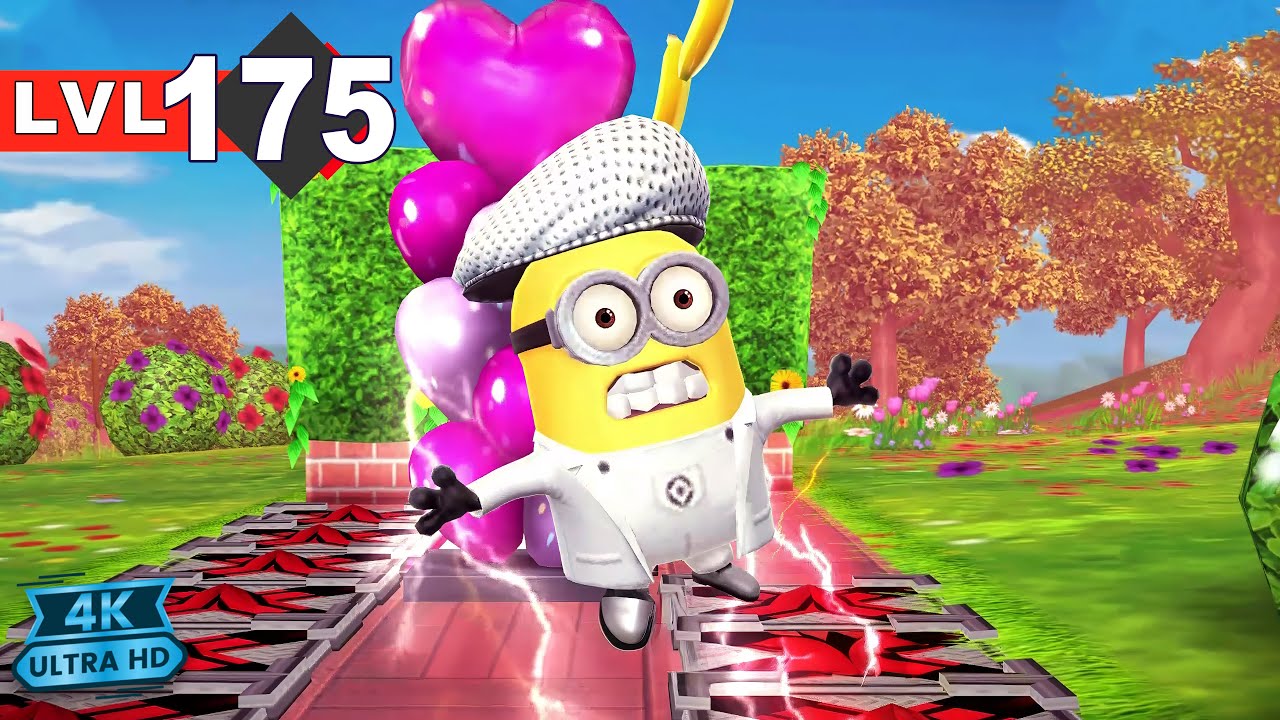 Minion Rush Singer Minion at Minion Park | Level 175 Fullscreen 4K