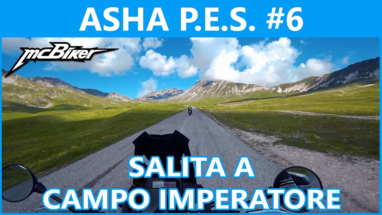 SALITA A CAMPO IMPERATORE | PURE ENGINE SOUND | ASHA PES #006 | #enginesound #bikesound #transalp750