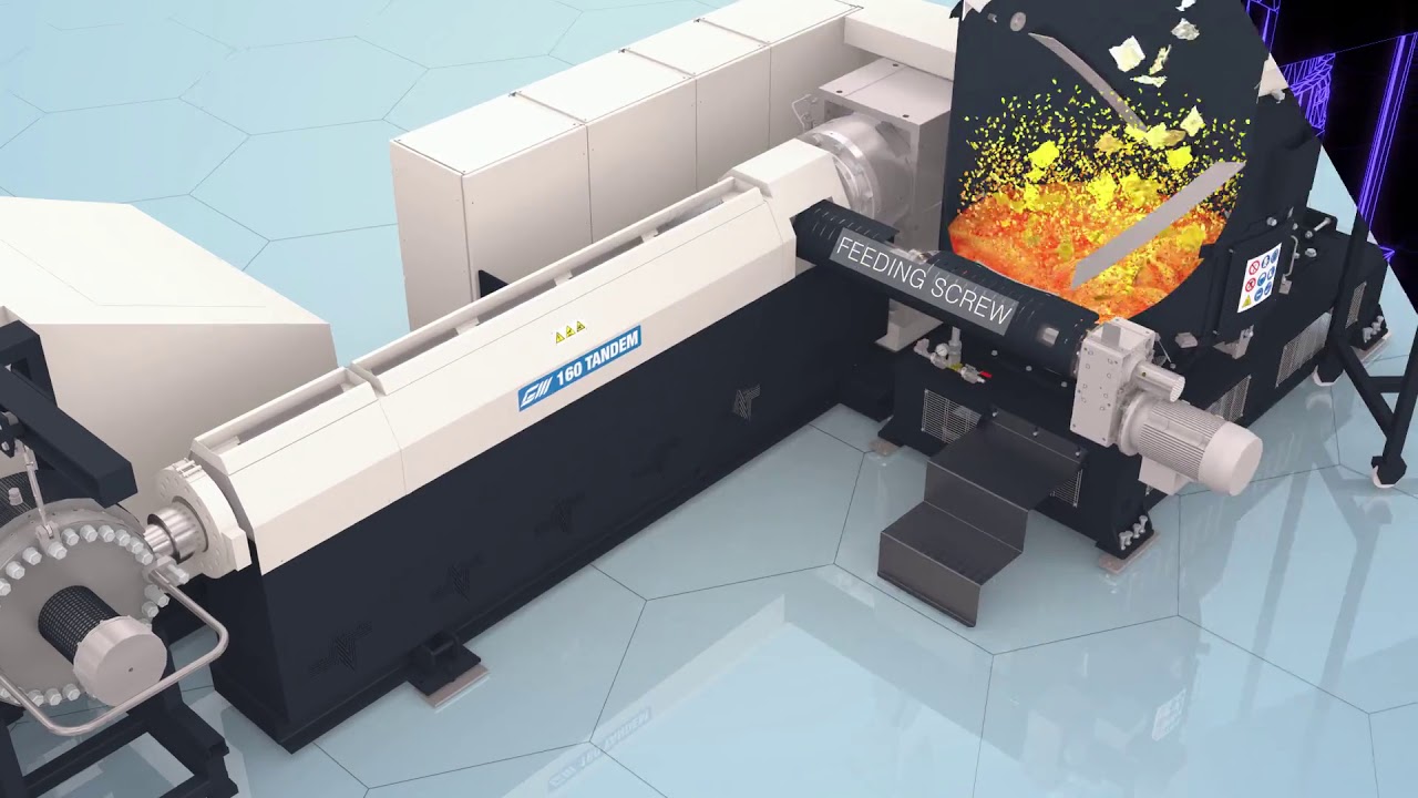 Gamma Meccanica  - Tandem lines for plastic recycling