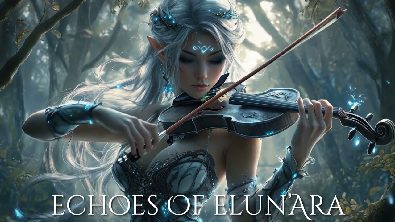 Echoes of Elun&rsquo;Ara | Epic Dark Fantasy Violin & Elven Music Mix for Writing, Gaming & Inspiration