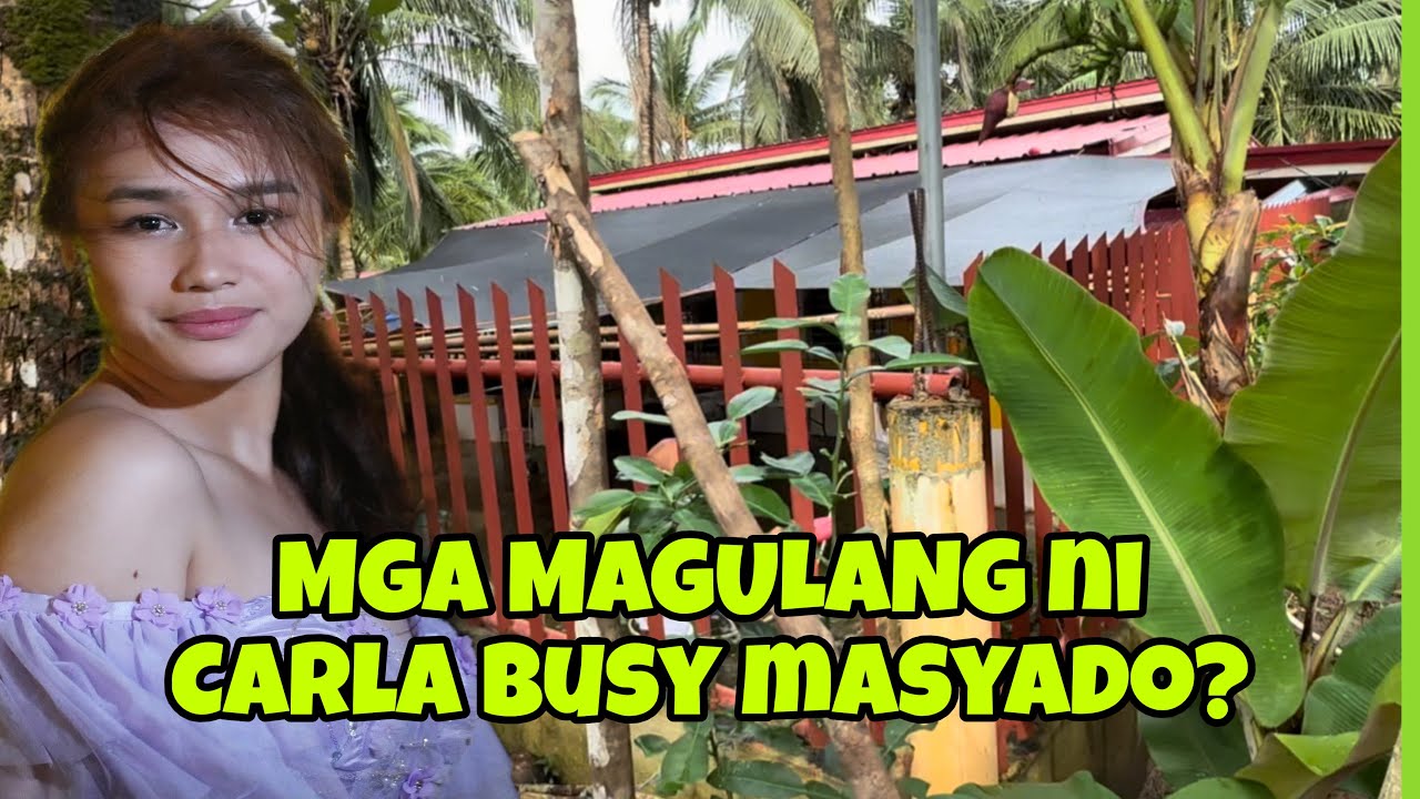 MAMA AT PAPA NI CARLA SUBRANG BUSY?