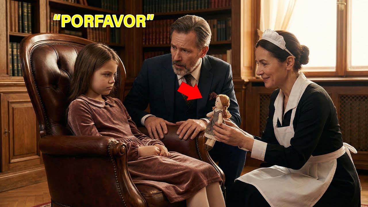 Hija Del MILLONARIO No Quería  HABLAR… Hasta Que LA EMPLEADA Hizo ALGO INESPERADO