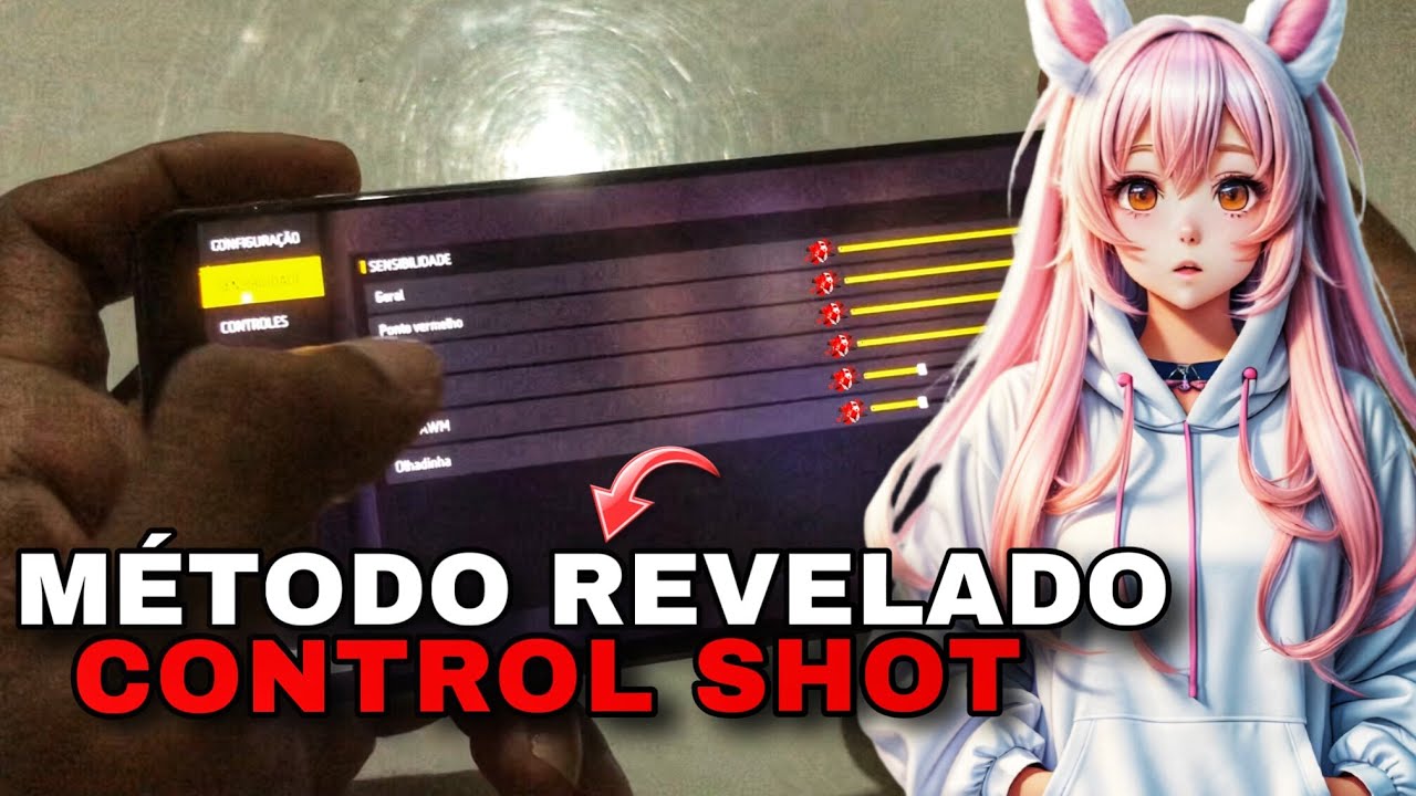 MÉTODO REVELADO ✅👑 COMO FAZER O MÉTODO CONTROL SHOT EM QUALQUER CELULAR! ANDROID E IOS! 😱