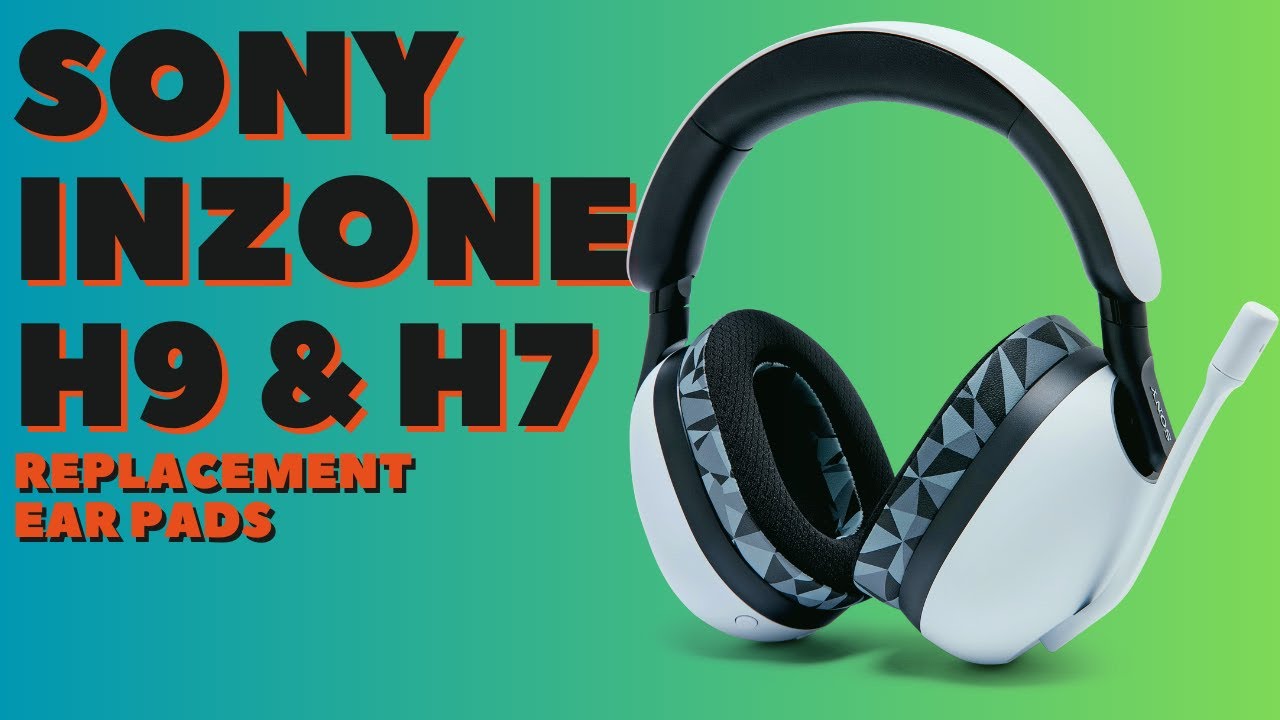 Как заменить амбушюры Sony InZone H9