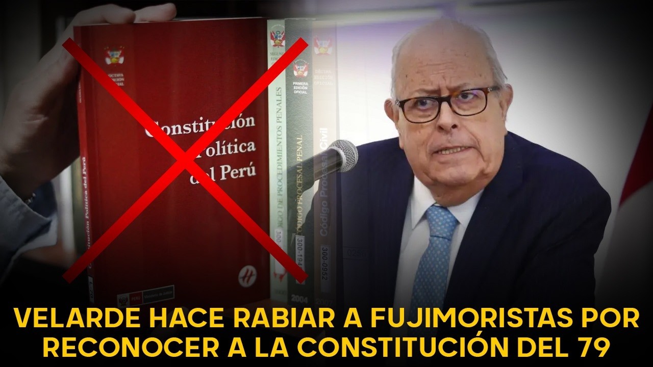 Julio Velarde incomoda al decir que la autonmía de las instituciones vienen del 79 y no del 93