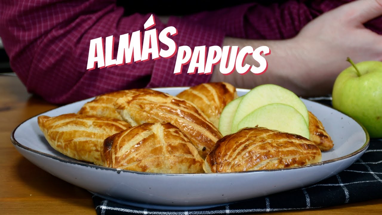almás papucs recept házilag - legjobb péksüti