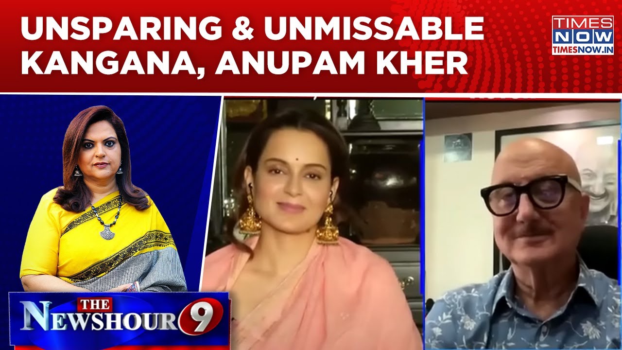 Kangana Ranaut & Anupam Kher's Unmissable Interview With Navika Kumar On 'Emergency' Film | Newshour