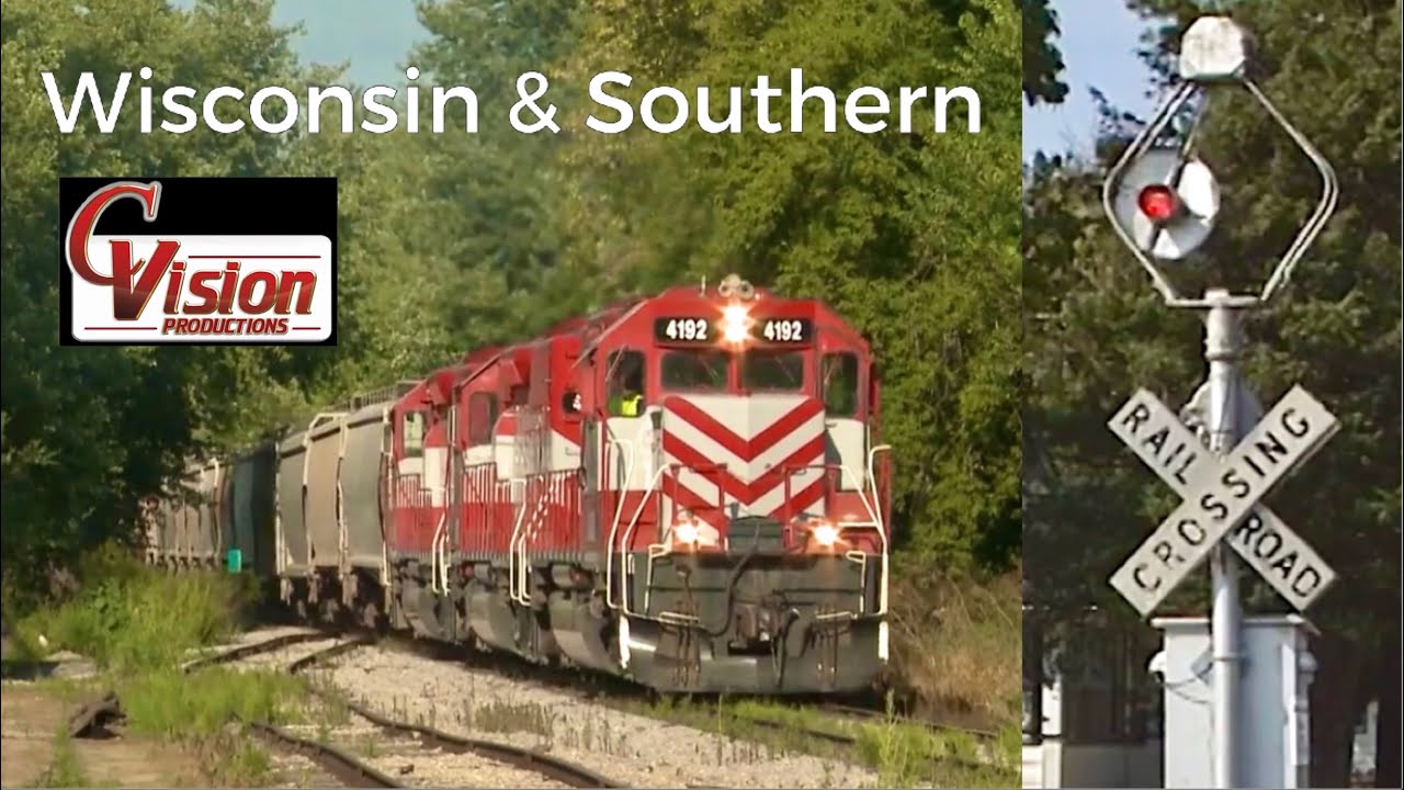Wisconsin & Southern (WSOR) Prairie Subdivision: Home of the Wigwags and SD20s!