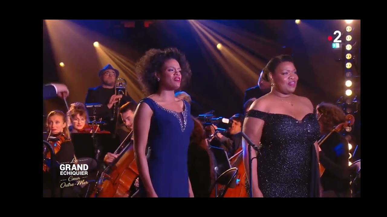 La Barcarolle/Offenbach - Marie-Laure Garnier & Axelle Saint Cirel Le Grand échiquier Coeur Outremer