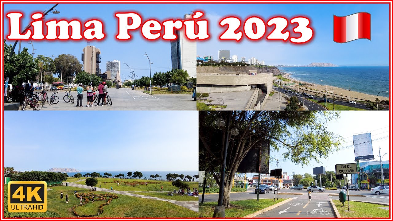 Así lucen 🚶🏽‍♂️ las Calles, Avenidas y Lugares en  Lima Perú 🇵🇪 | Abril 2023