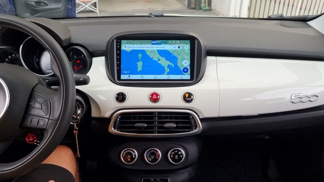fiat 500x car tablet prezzo e caratteristiche shop.audioelite.it