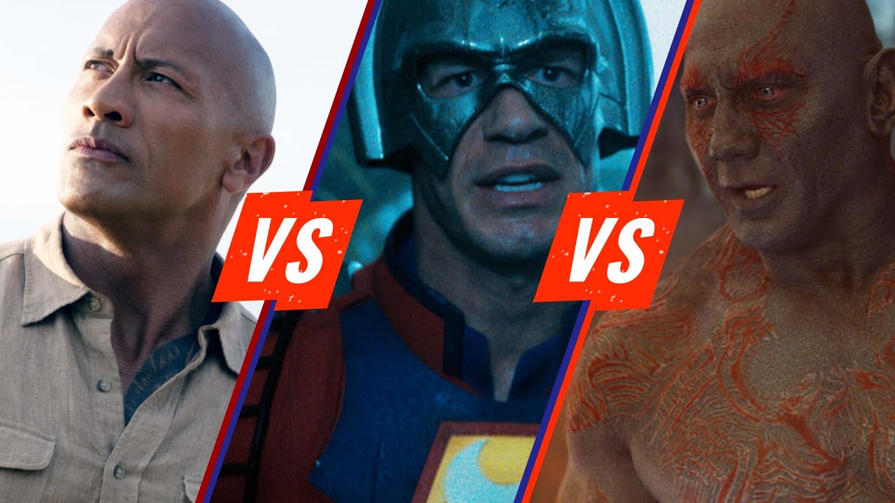 Dwayne Johnson vs. John Cena vs. Dave Bautista | Versus
