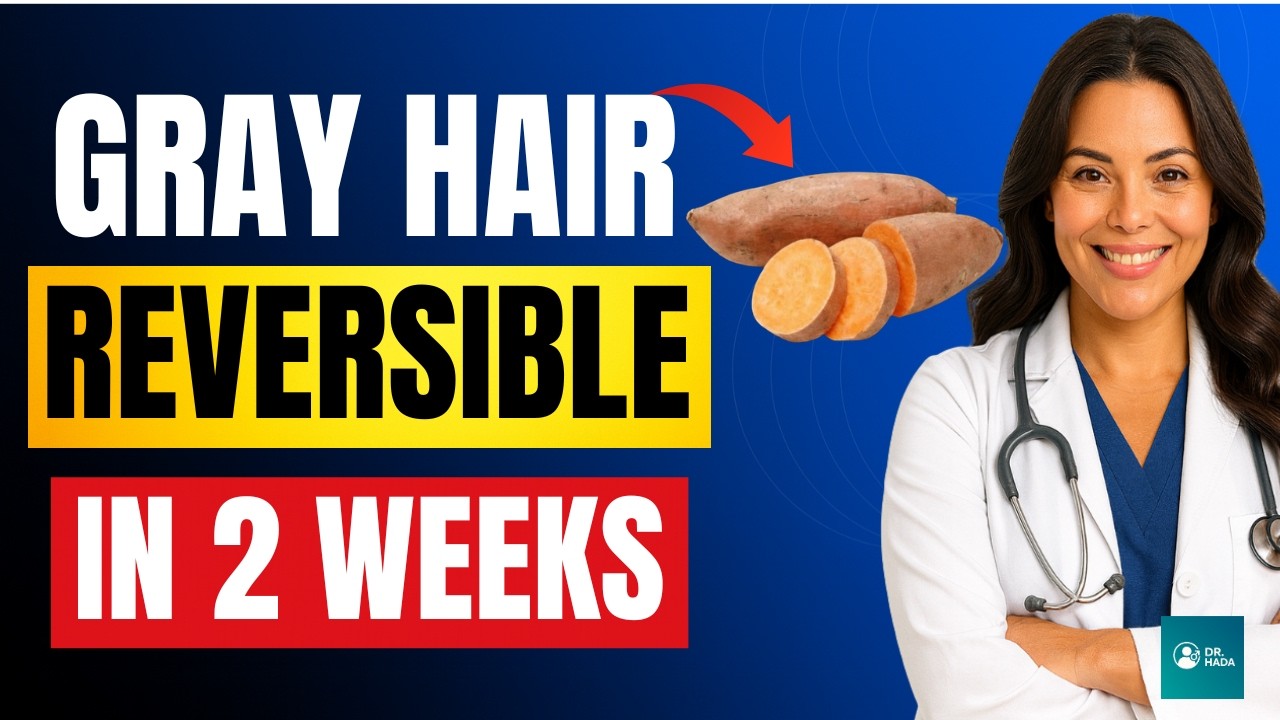 Stop Gray Hair Naturally — The 3 Hidden Nutrients You’re Not Getting | Dr. Hada Explains