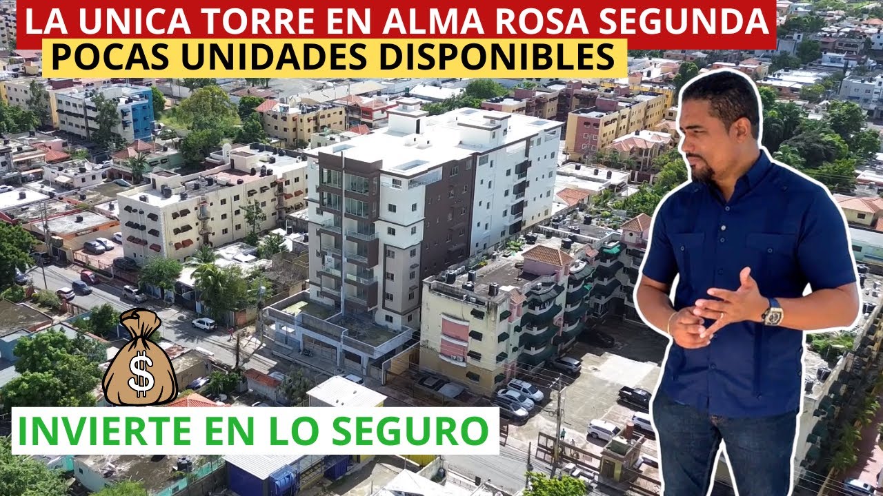 APARTAMENTOS EN CONSTRUCCION EN ALMA ROSA SEGUNDA CON LAS MEJORES AREAS SOCIALES |SANTO DOMINGO ESTE