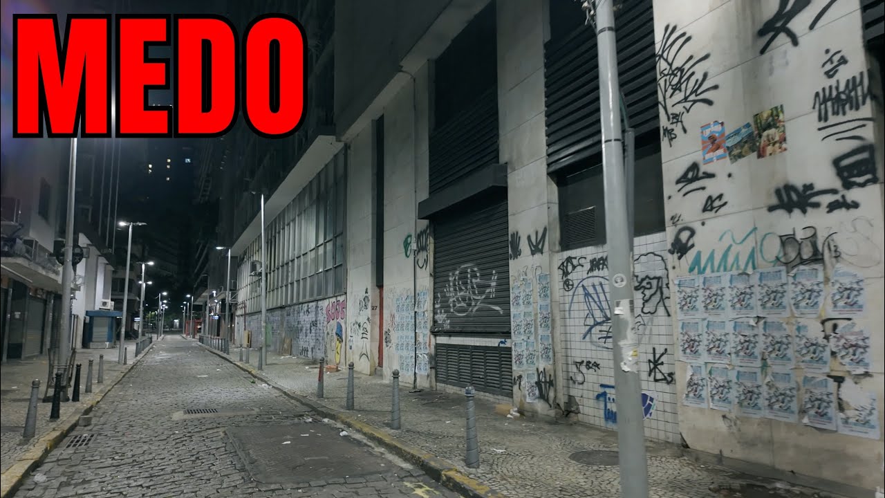 REALIDADE DO CENTRO DO RIO DE JANEIRO DE MADRUGADA 🇧🇷