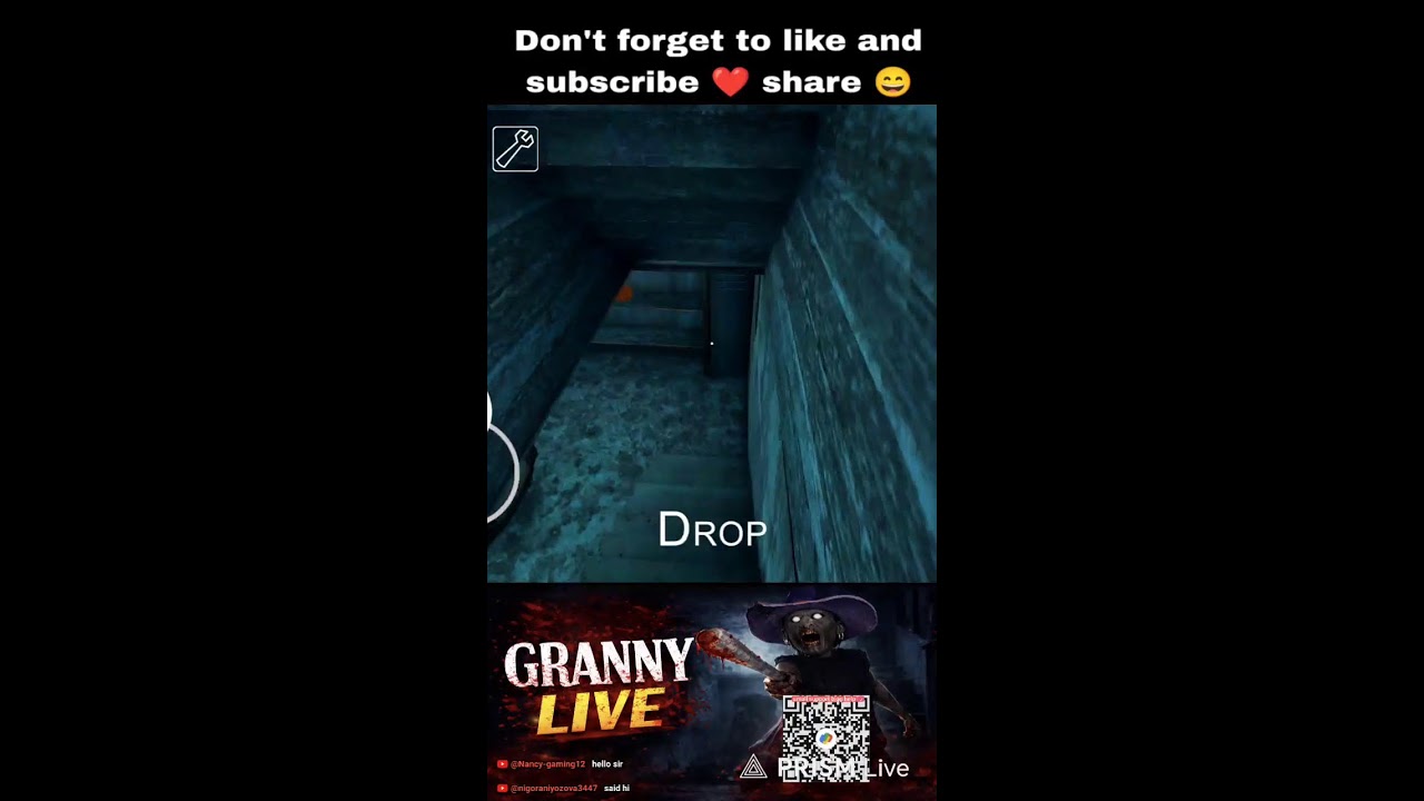 “Type SAVE if you want me to survive 😈” #granny#prakashlive