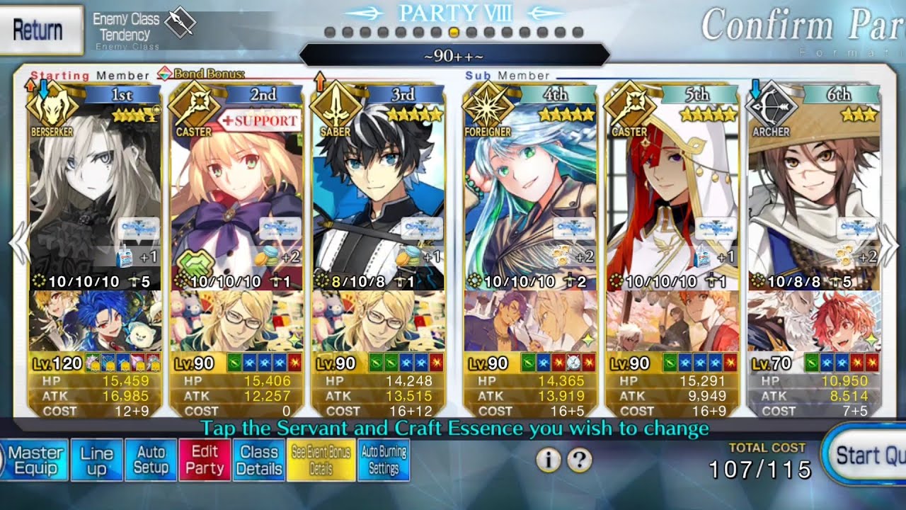 [FGONA]  Paladin King and Crimson Bride - Charlemagne Chivalrous Montjoie! 90++ 3 Turn 6 CE