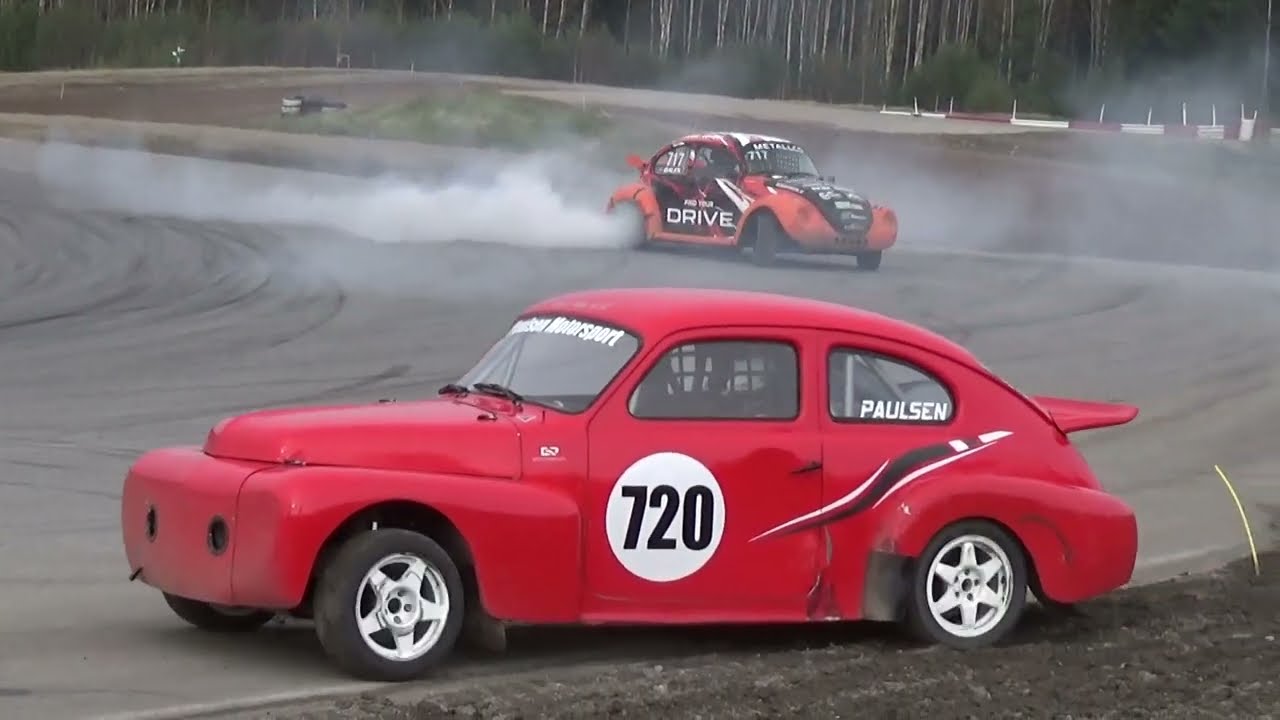NM Rallycross Finnskogbanen. Super Historisk. A Finale. 2023