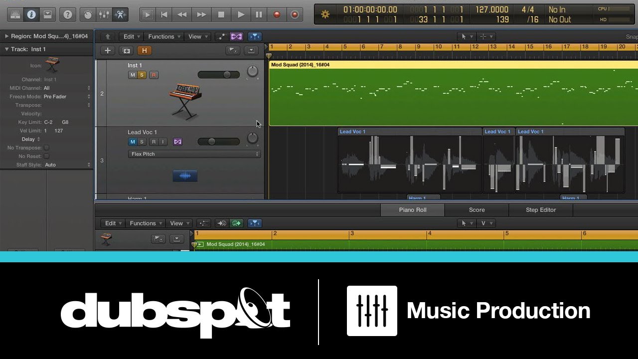 Logic Pro X Tutorial: Editing Vocals and Audio Samples Using 'Flex Pitch' w/ Bill Lee