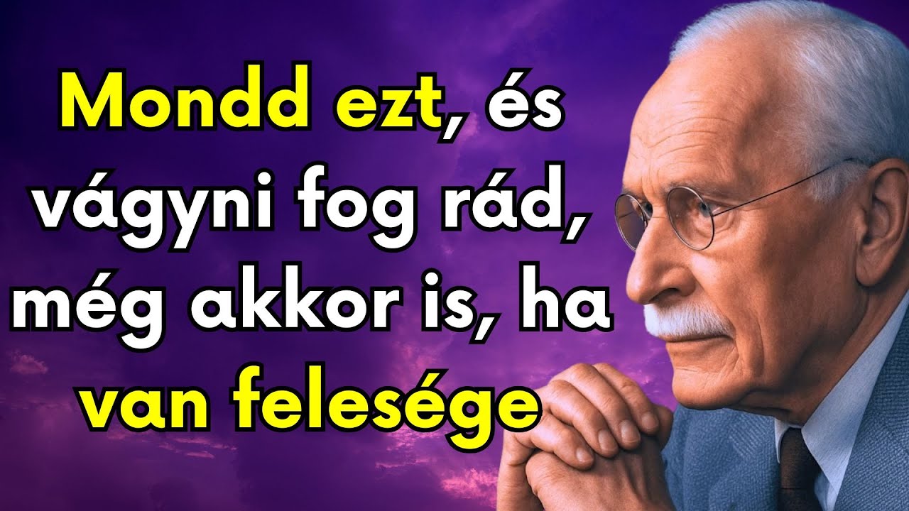 MONDD KI EZT A 3 TILTOTT MONDATOT, és bármelyik férfi őrülten üldözni fog | Carl Jung