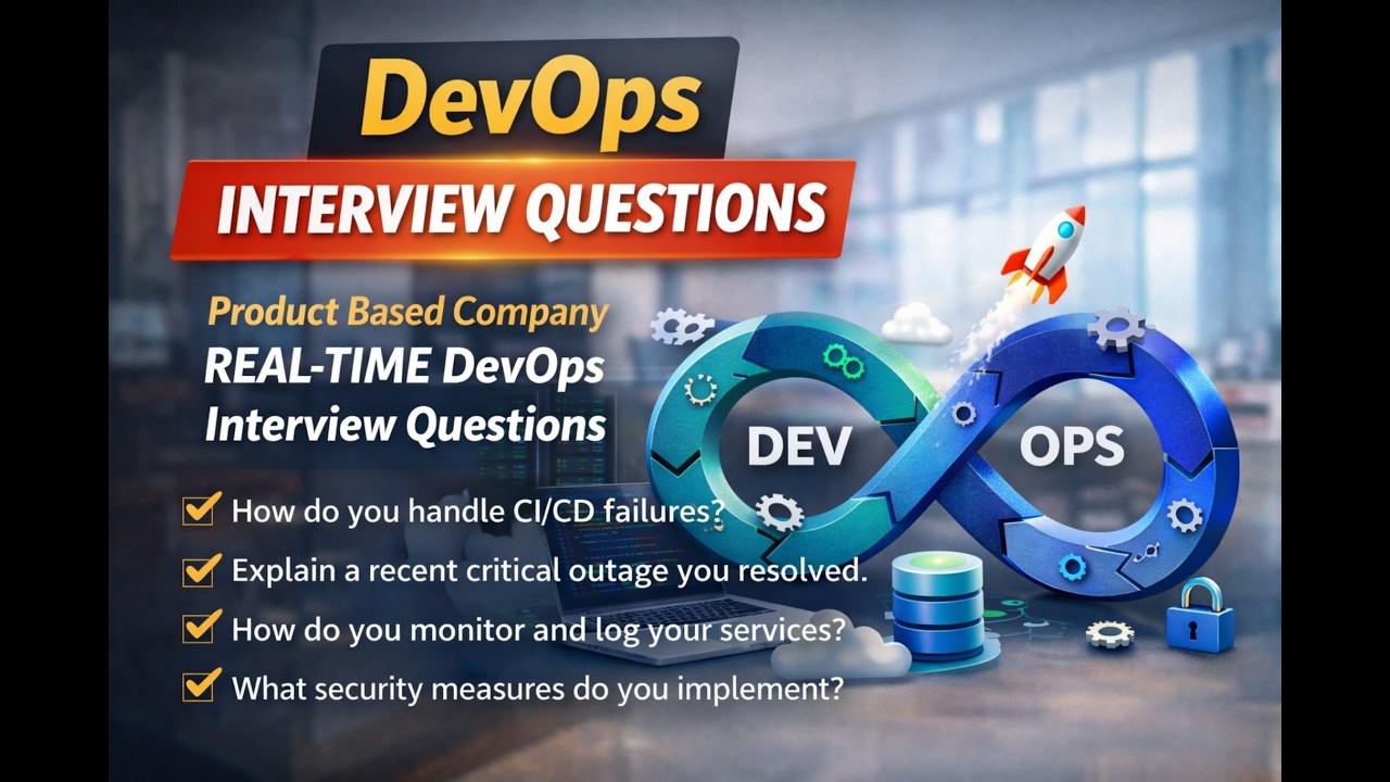 Product Based company |Real time Interview Questions #interview #devops #product base company