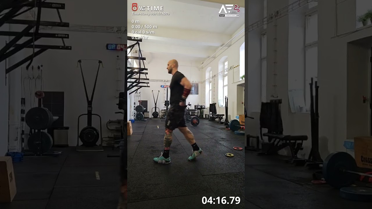 Athens Throwdown,  Jan Heininger,  qualification  WOD 26.2, kategory RX