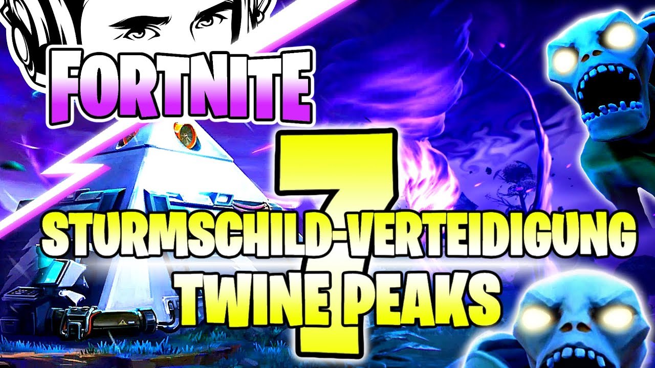 Fortnite ⚡ Rette die Welt ⚡ #383 - Sturmschild-Verteidigung 7 in Twine Peaks - Lets Play Fortnite