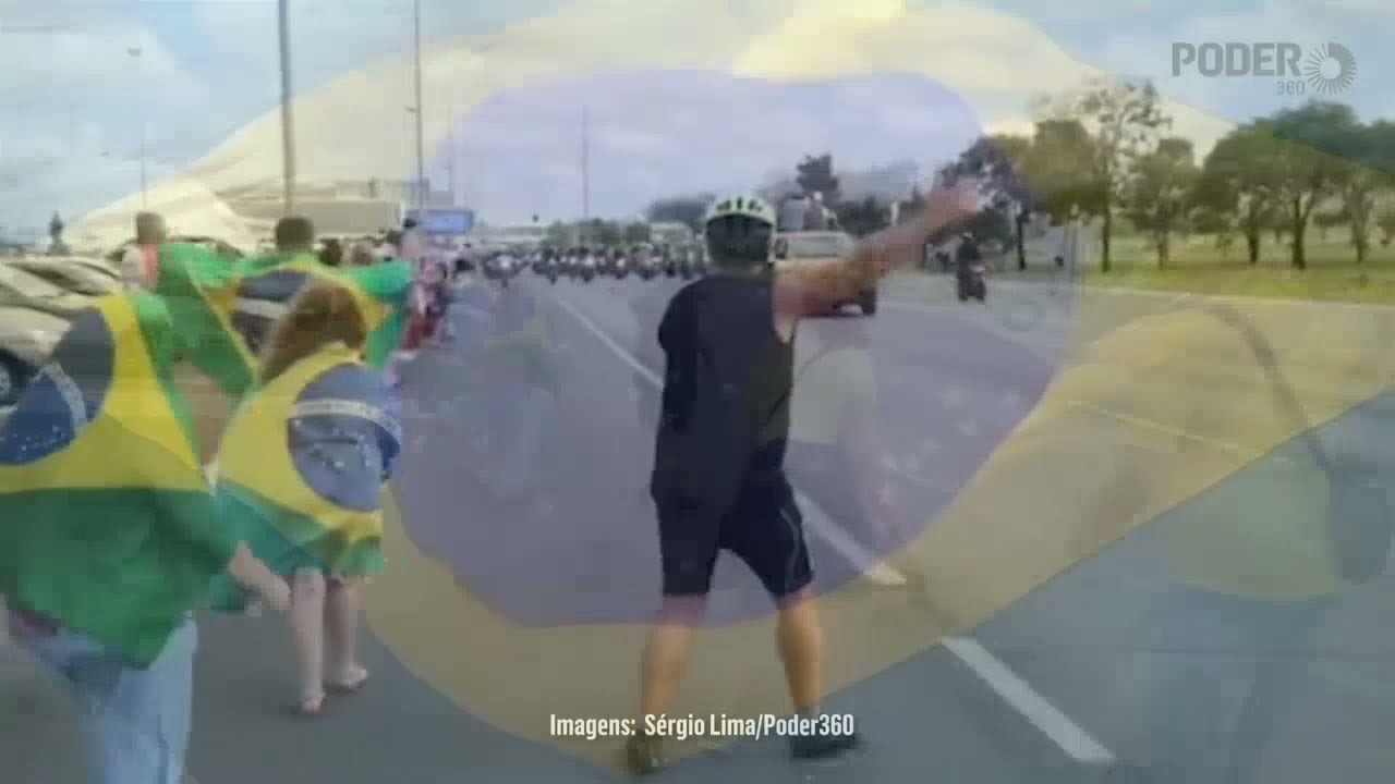 Bolsonaro passeio de moto - Dia das mães 09/05/2021