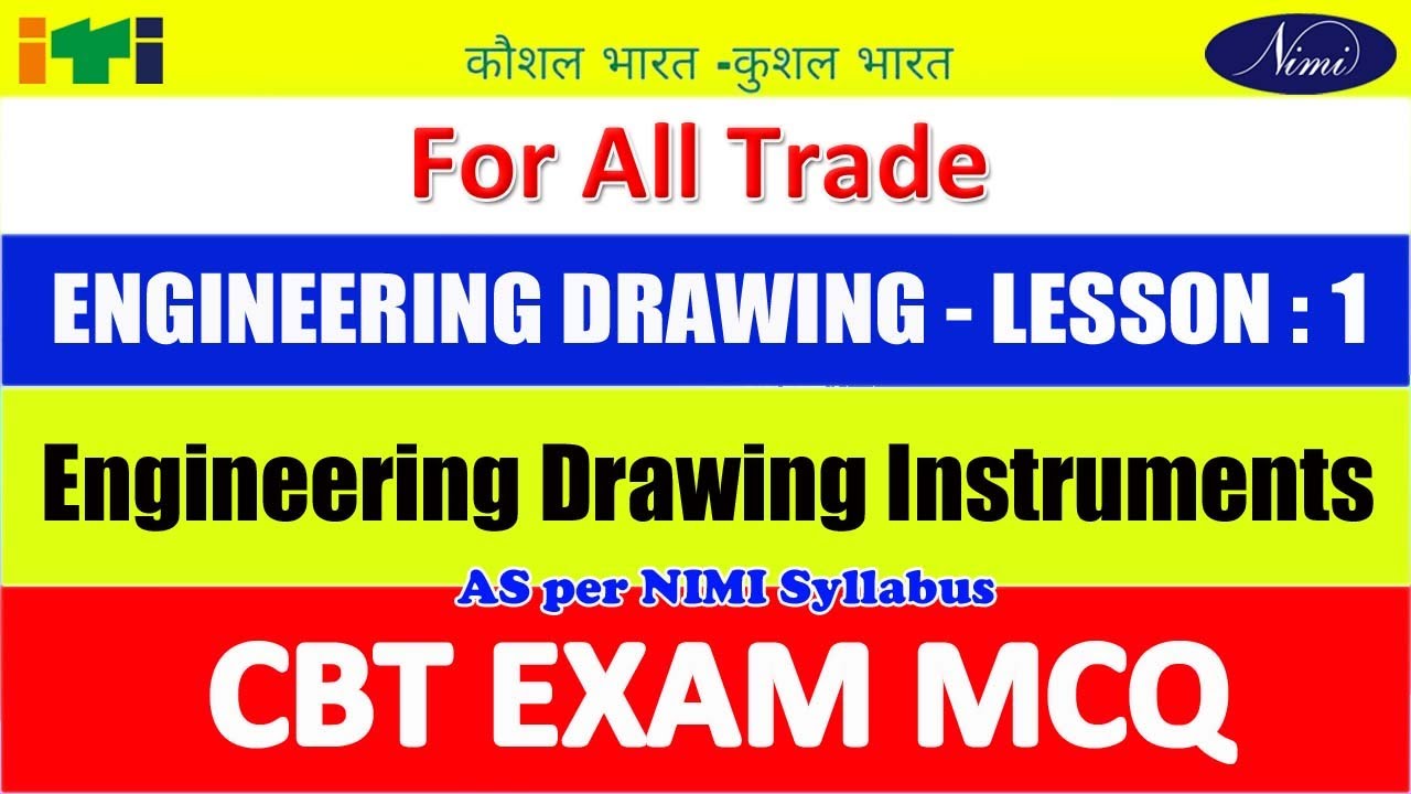 Engineering Drawing MCQ ITI, ED MCQ,ED MCQ SERIES, ITI ED MCQ, engineering drawing instruments MCQ-2