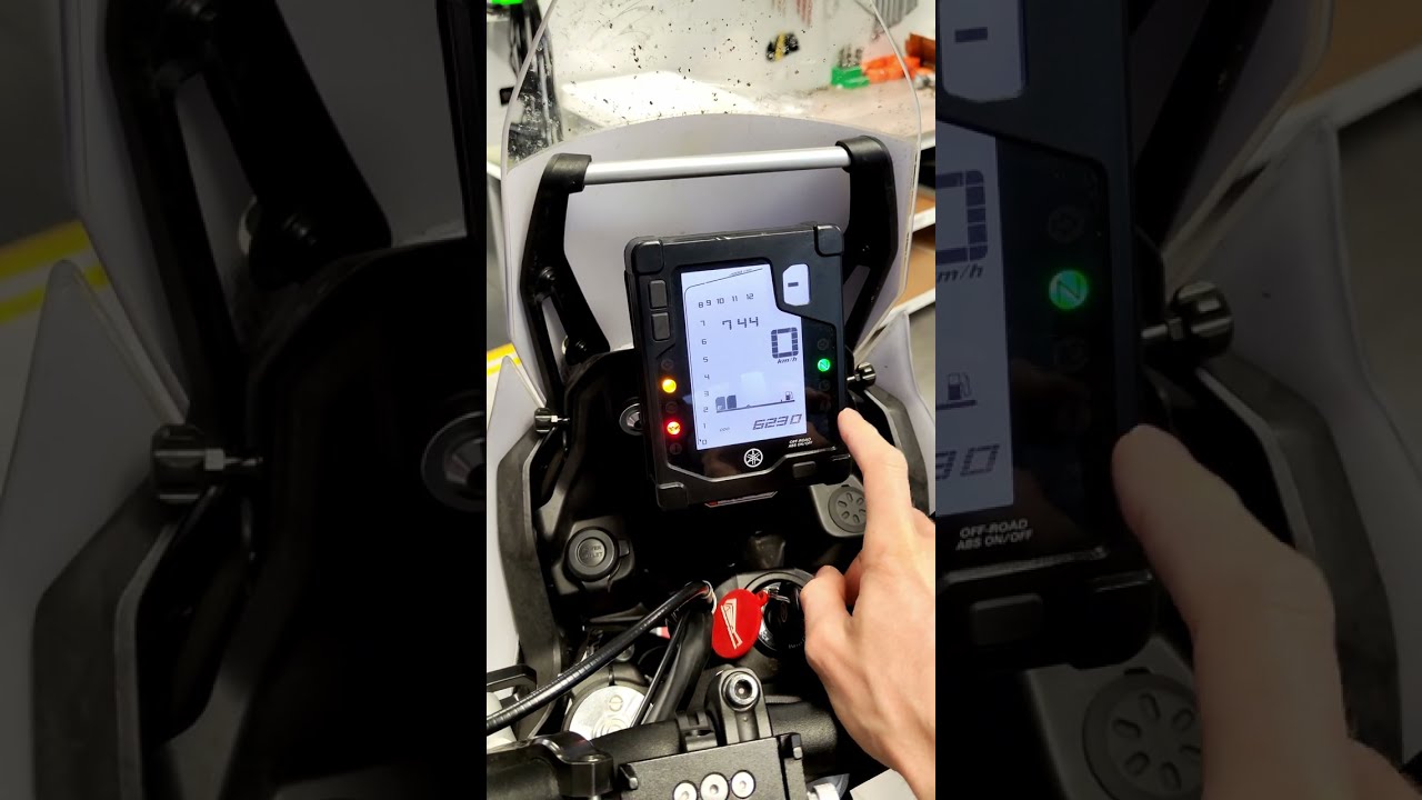 TENERE700 OFFROAD DONGLE Overview (B&W LCD dashboard models)