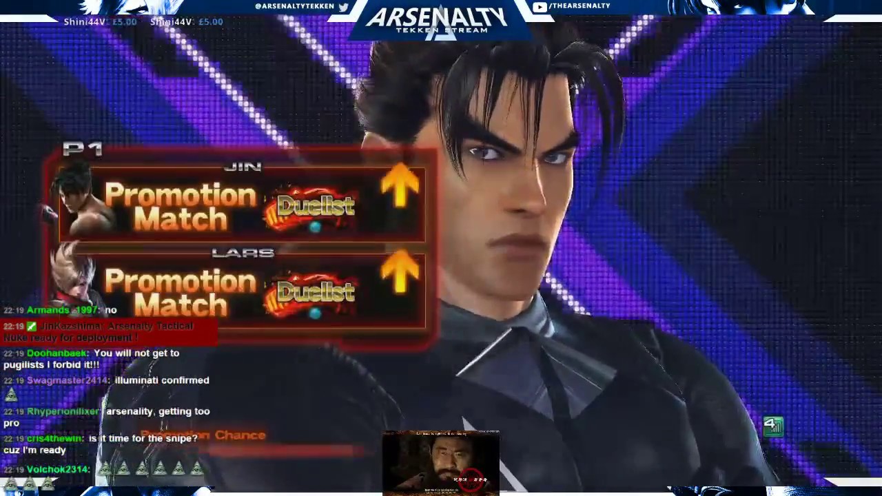 Arsenalty's Tekken Tag Tournament 2 stream Highlight 8/30/15