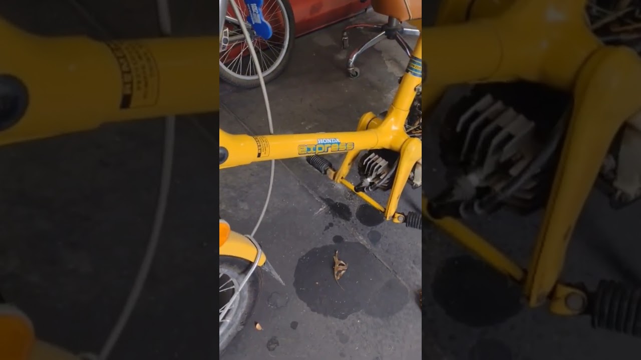 Honda Express NC50 Garage Find &mdash; заводится и работает на холостом ходу после многолетнего простоя!