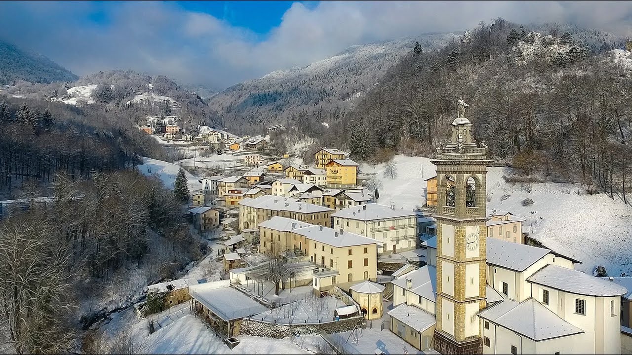 La Valle Averara, Santa Brigida e Averara, inverno 2018 - Valle Brembana