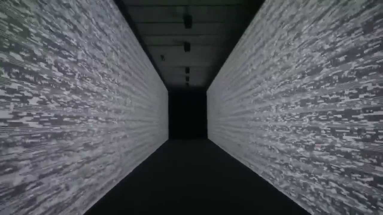 Ryoji Ikeda data.path installation - Madrid