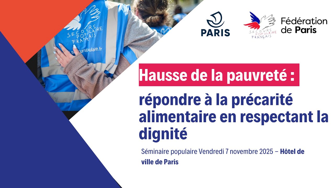 Séminaire populaire : “Hausse de la pauvreté et précarité alimentaire"