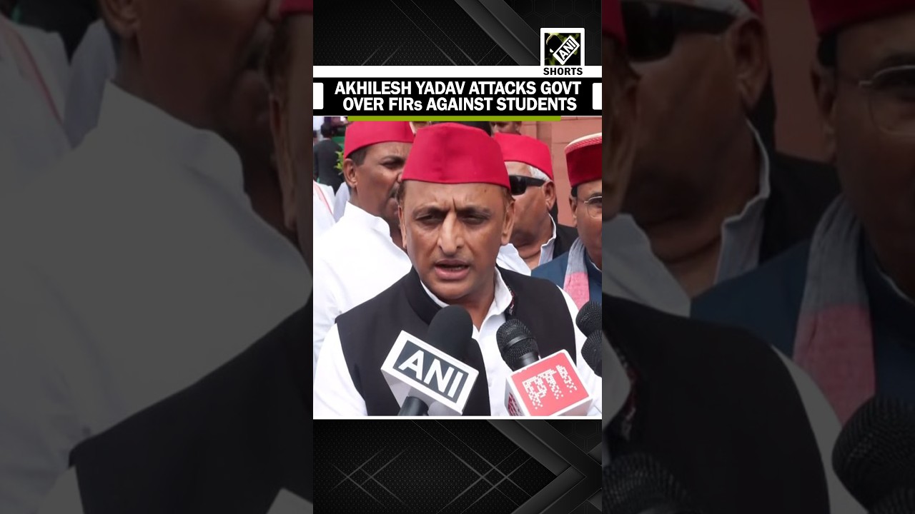 Akhilesh Yadav slams govt over FIR&rsquo;s against student protesters, questions police action