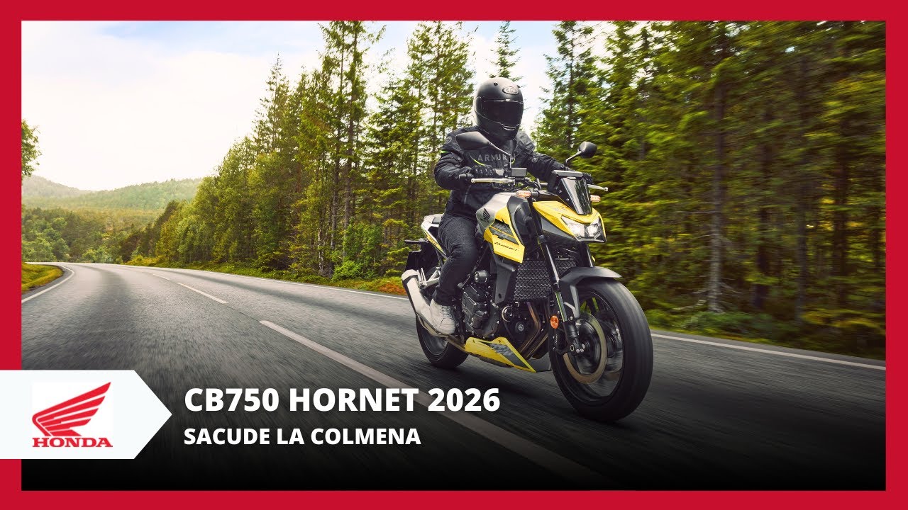 Nueva Honda CB750 Hornet 2026