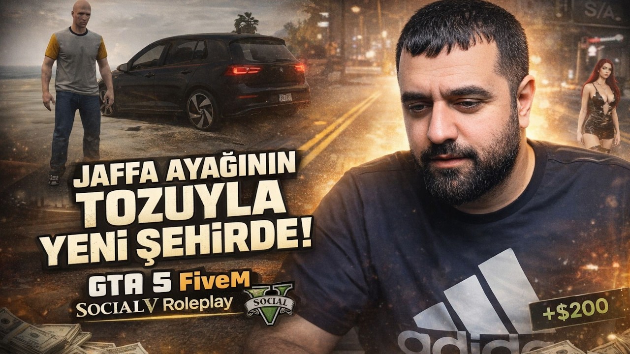 Jaffa Yeni Serverda Nicki Doll ile Buluştu (B&ouml;l&uuml;m 1) | GTA 5 FiveM SocialV RP