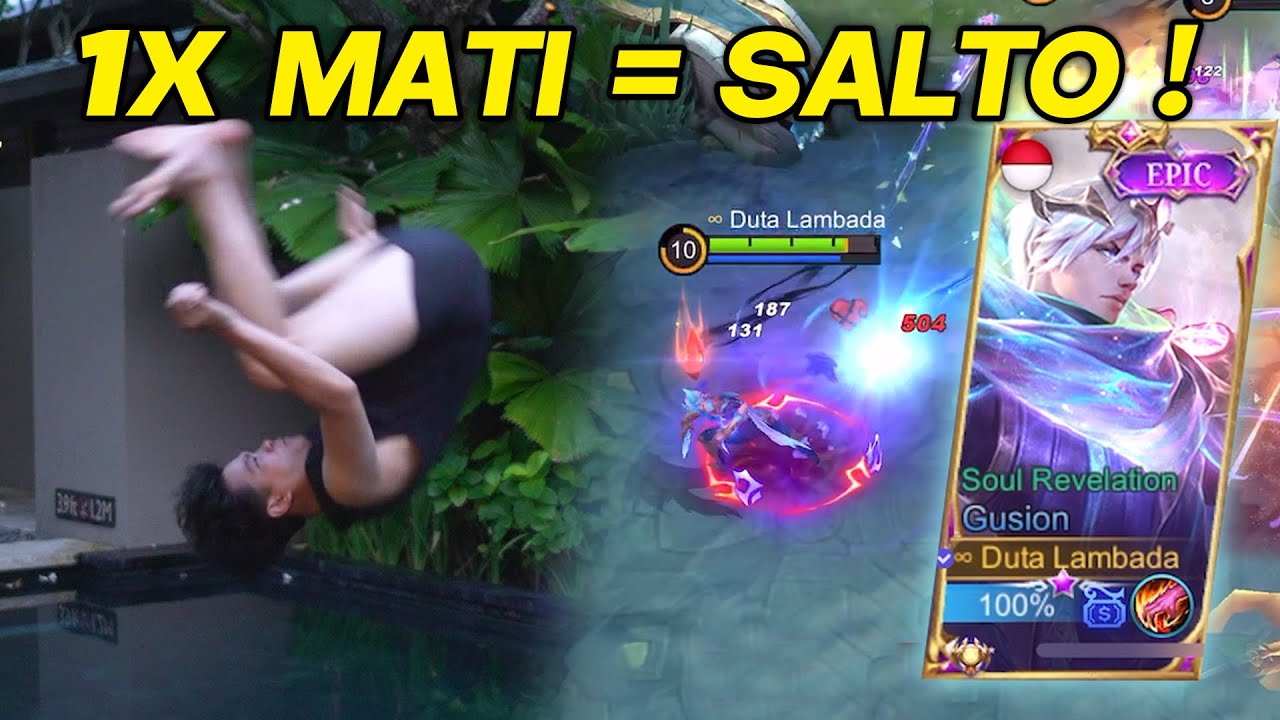 Challenge 1 Kali Mati = Salto sambil Review Skin Gusion!! Sampe Pedes Idung Gw!!