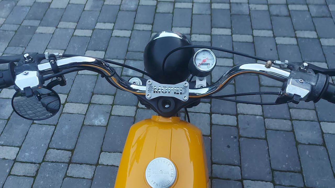 Simson S50/S51 Lenker tauschen auf komfortablen MZ Lenker mittelhoch ETS, TS