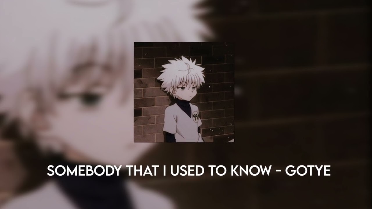 Somebody That I Used To Know - Gotye // Speed up