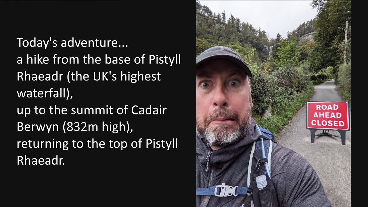 Hike from Pistyll Rhaeadr to Cadair Berwyn