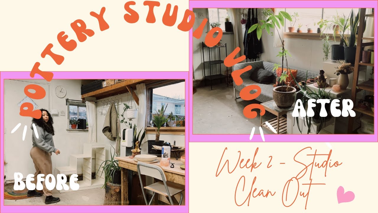 🎥 ARCHIVE | Pottery Studio Clean Out Wk 2