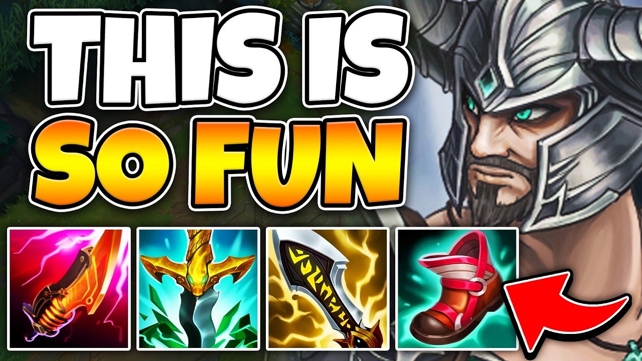 I'M ADDICTED TO THIS ONE SHOT TRYNDAMERE BUILD!