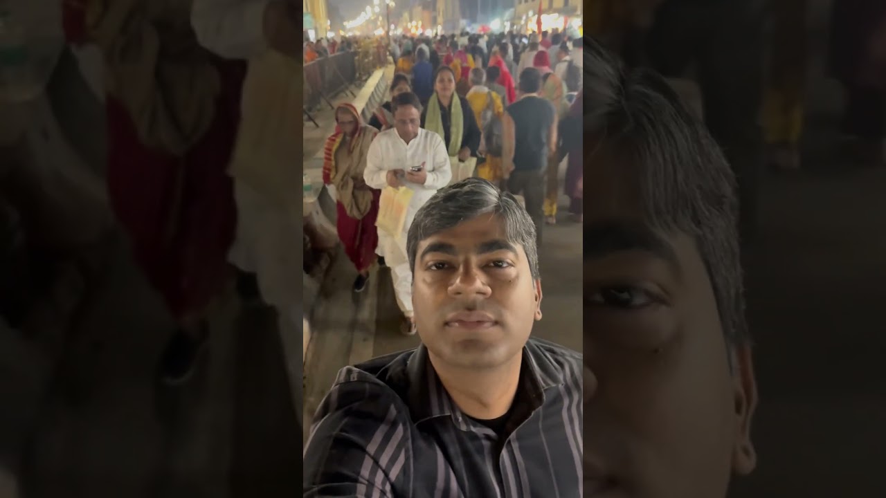 Rush in Ayodhya Ram Temple#kumbh #uttarpradesh #ayodhya #temple