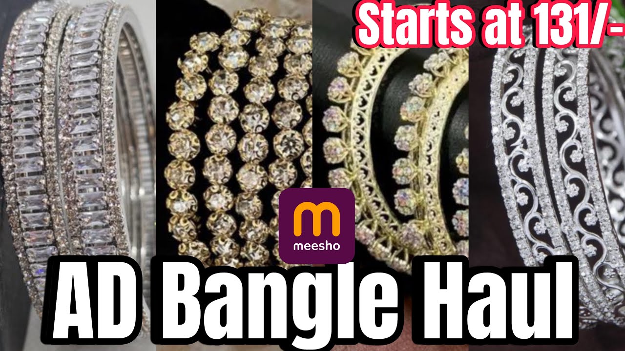 Meesho AD bangles under 250/-