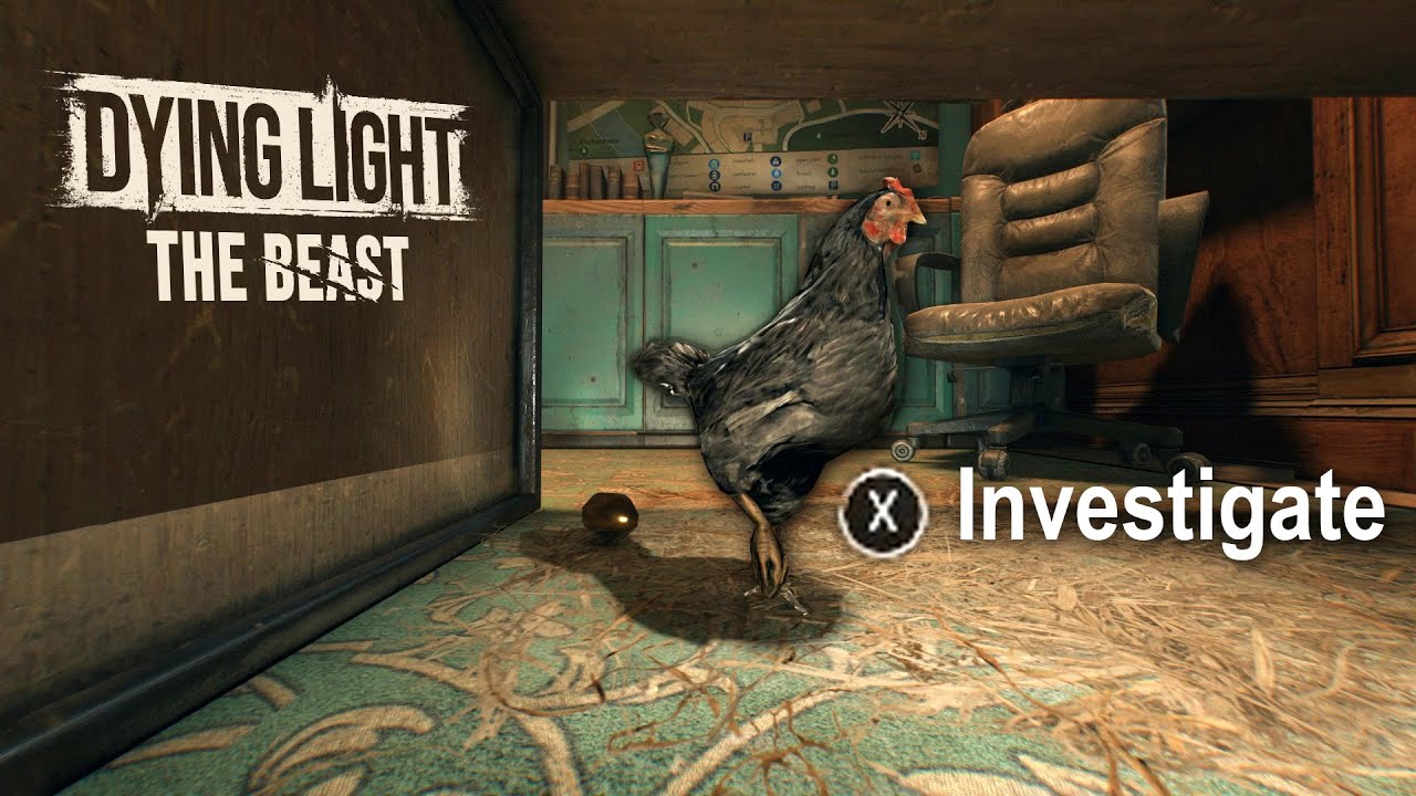 I FOUND the SECRET CHICKEN Easter Egg in Dying Light: The Beast