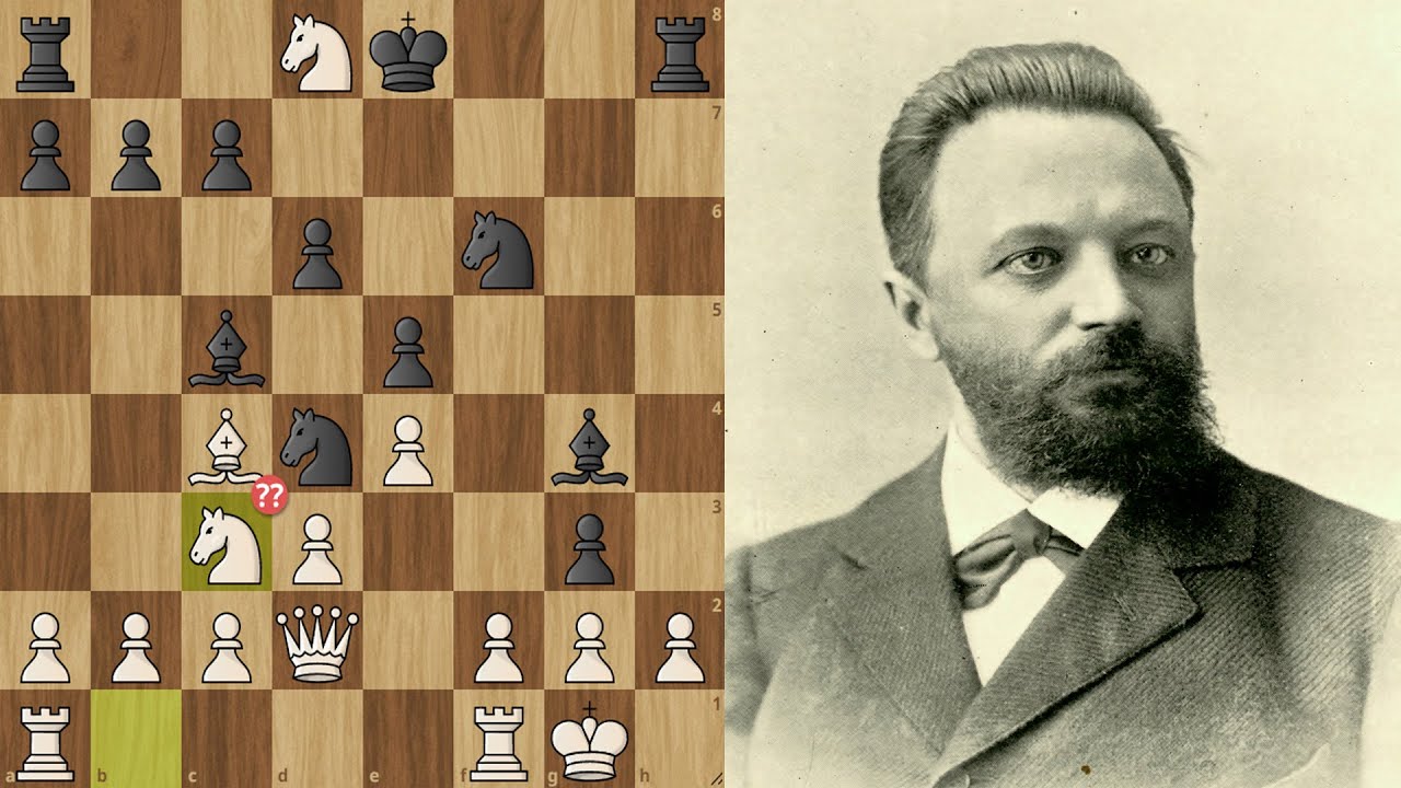 Victor Knorre vs Mikhail Chigorin || The first tactical traps