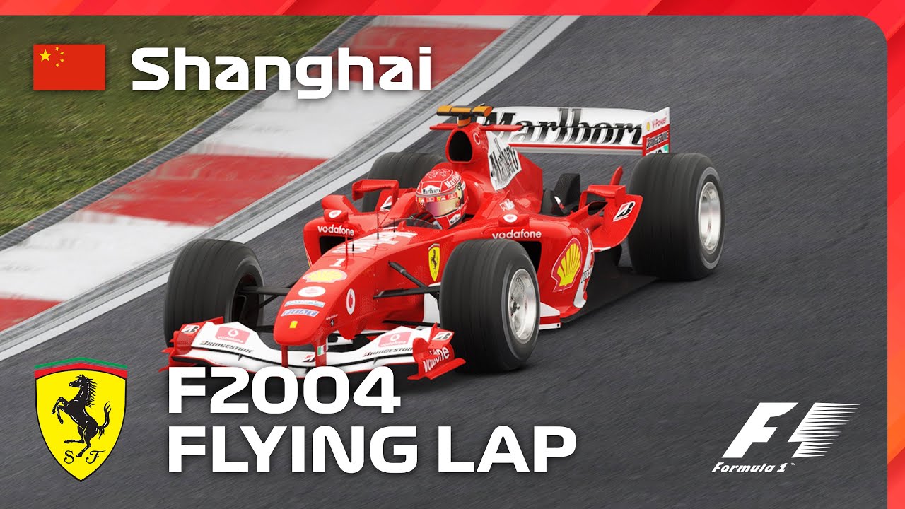 Ferrari F2004 - Shanghai International Circuit Flying Lap | Assetto Corsa